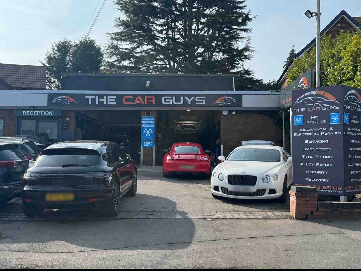 The Car Guys garage, MOT's, car servicing and repairs in Bromsgrove